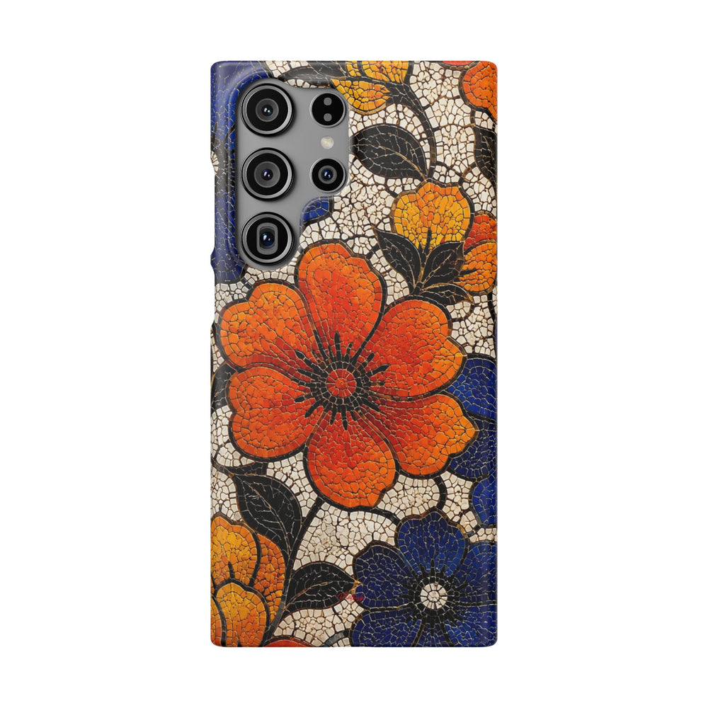 Floral Mosaic Snap Case