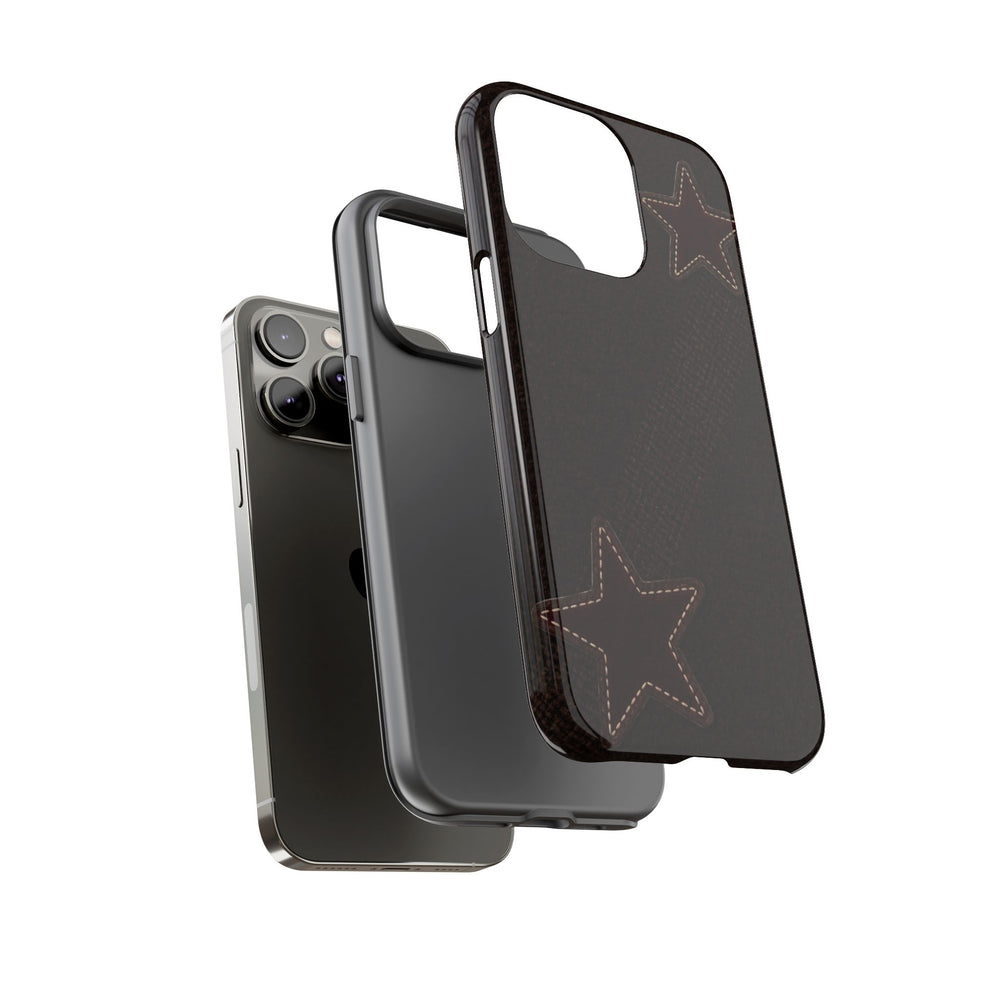 Rustic Stitched Star Phone Case