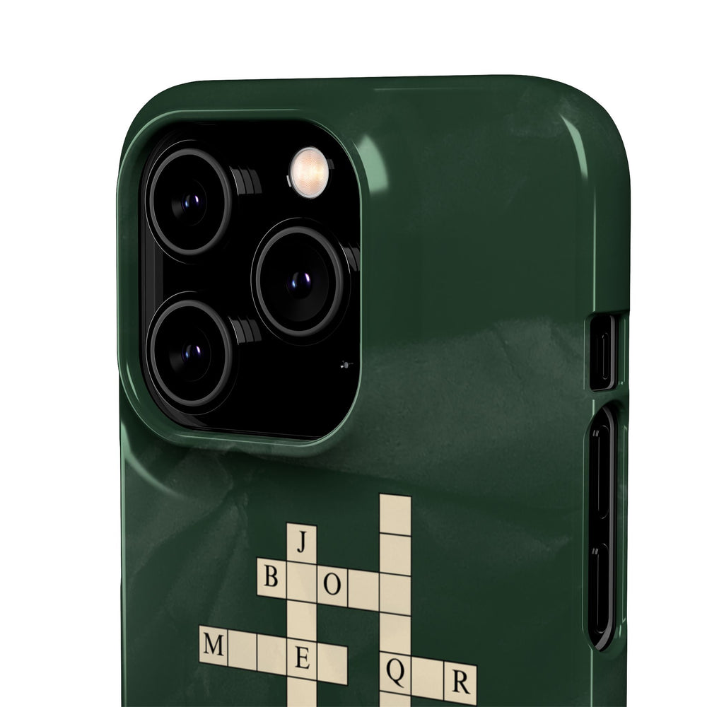 "JBMTQR crossword" Snap Phone Case