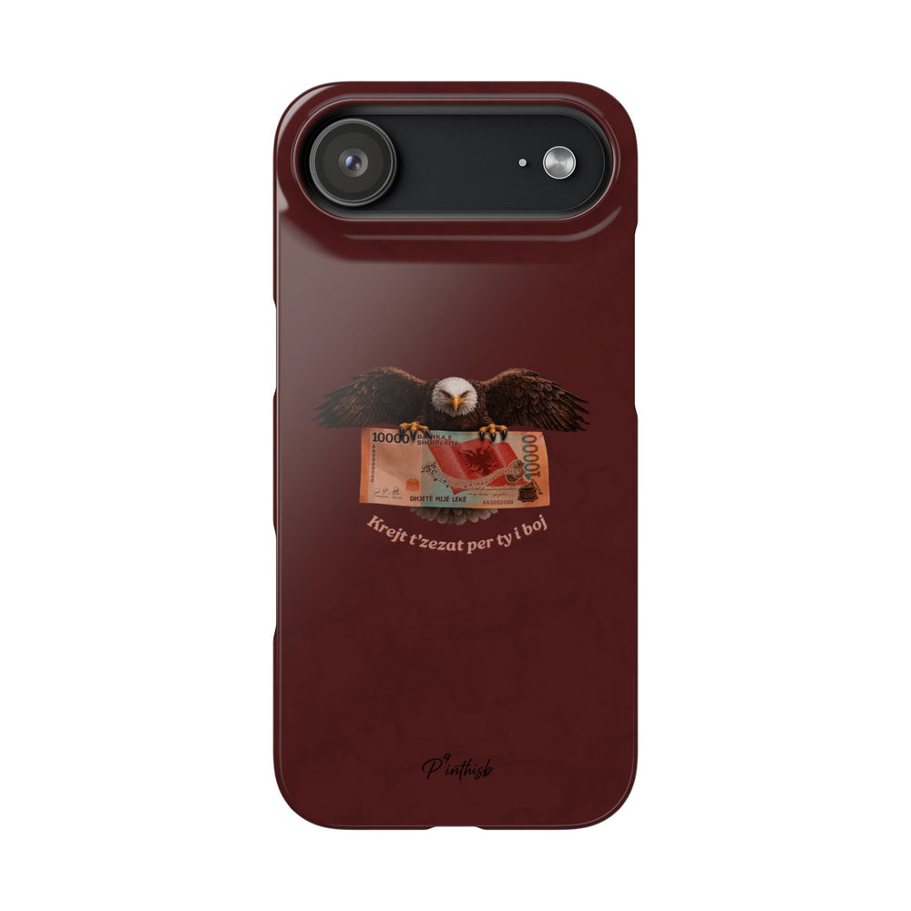 "Krejt t'zezat per ty i boj" Snap Case