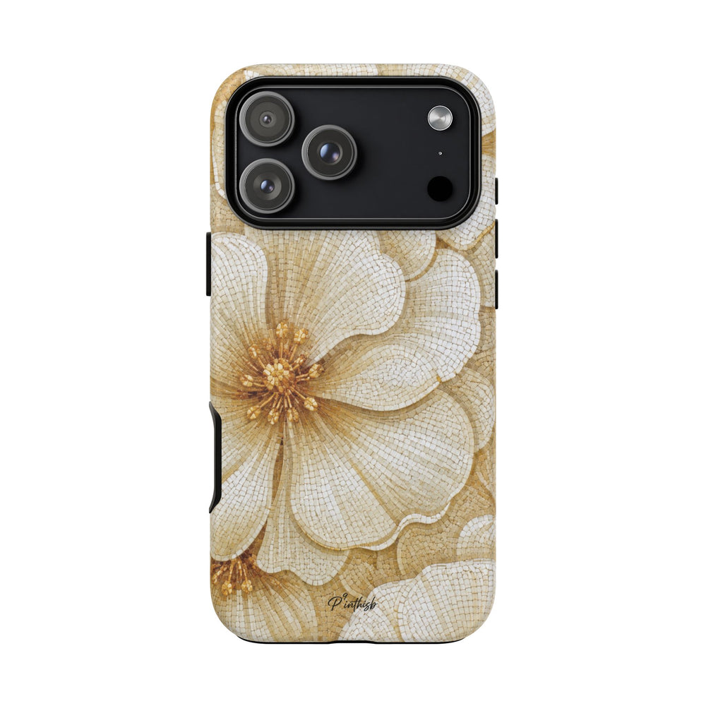 Floral Gold Bloom Tough Case