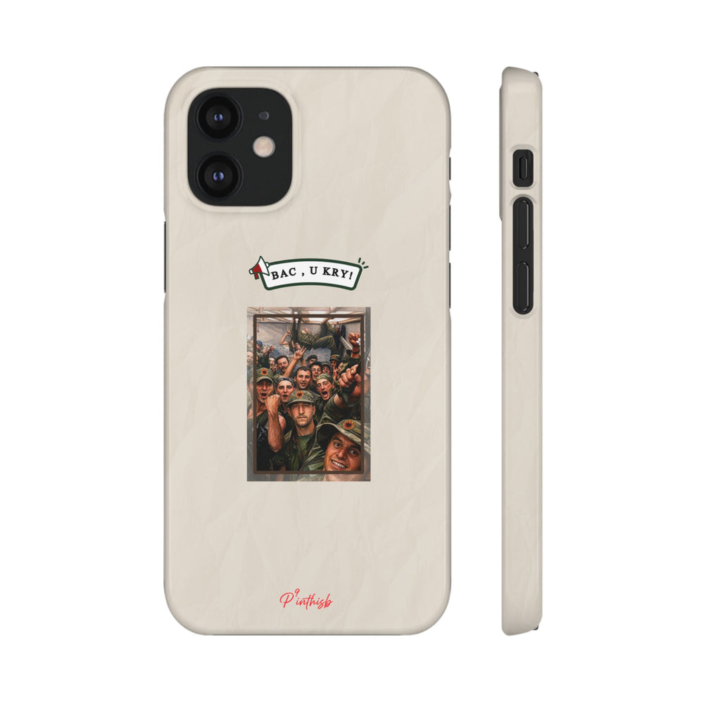 "BAC, U KRY!" Snap Case