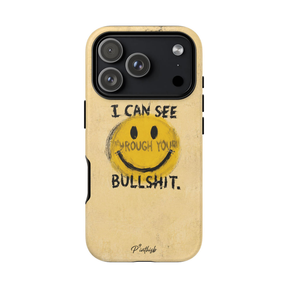 Smiley Anti-BS Tough Case