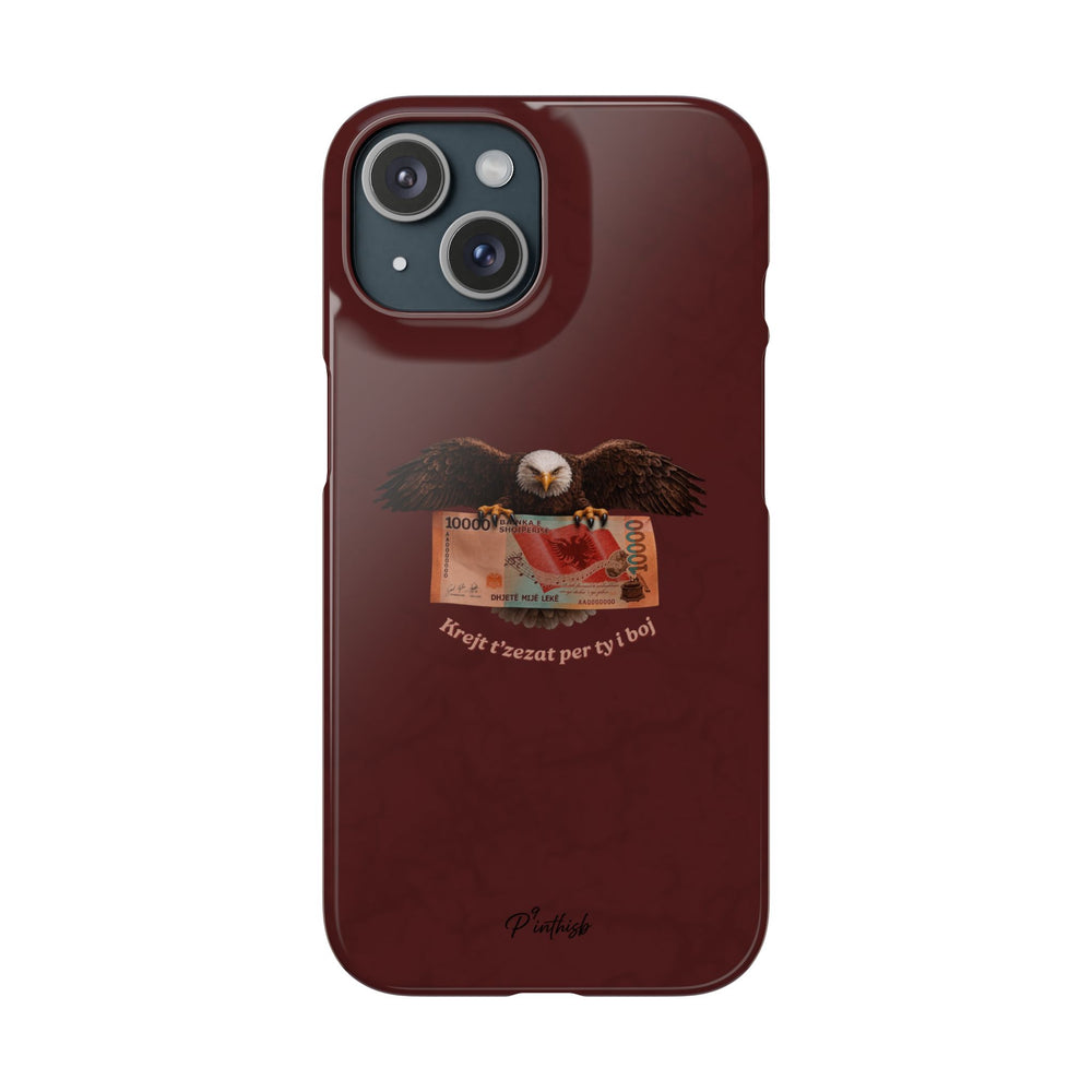 "Krejt t'zezat per ty i boj" Snap Case