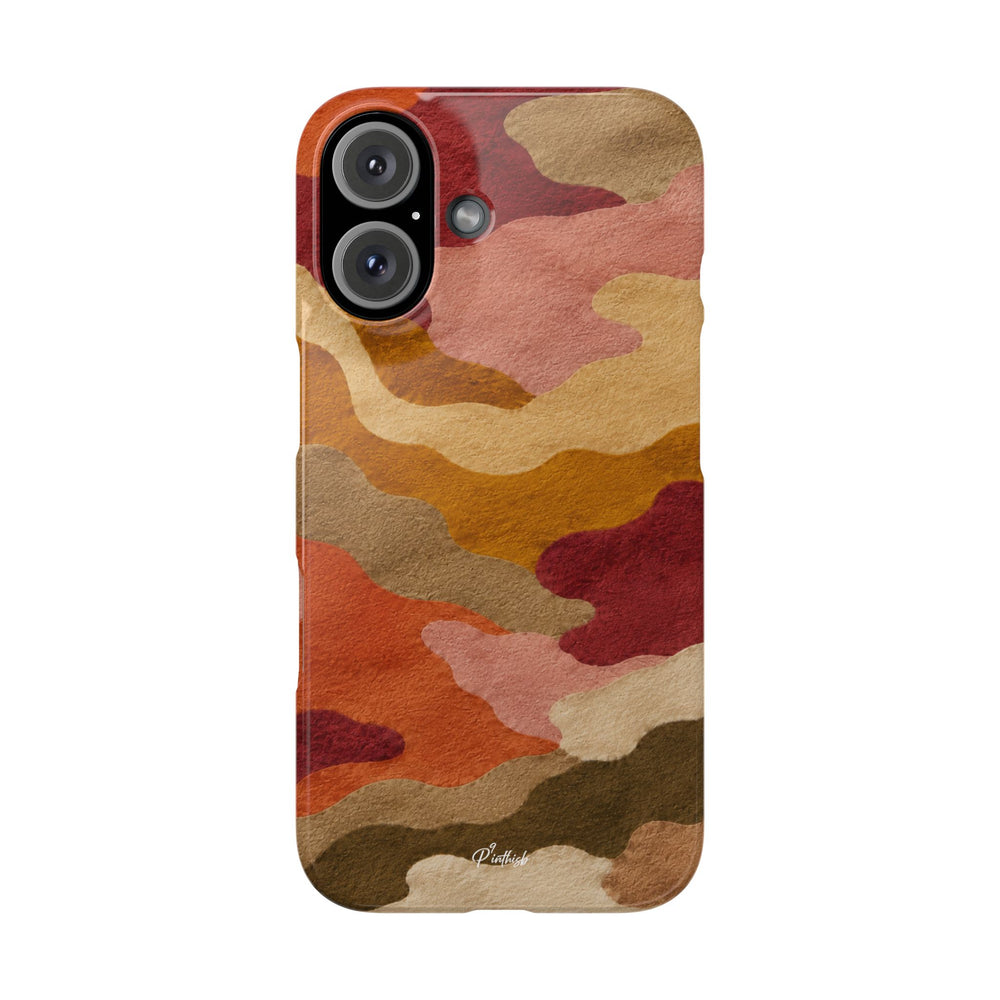 Watercolour Camo Snap Case