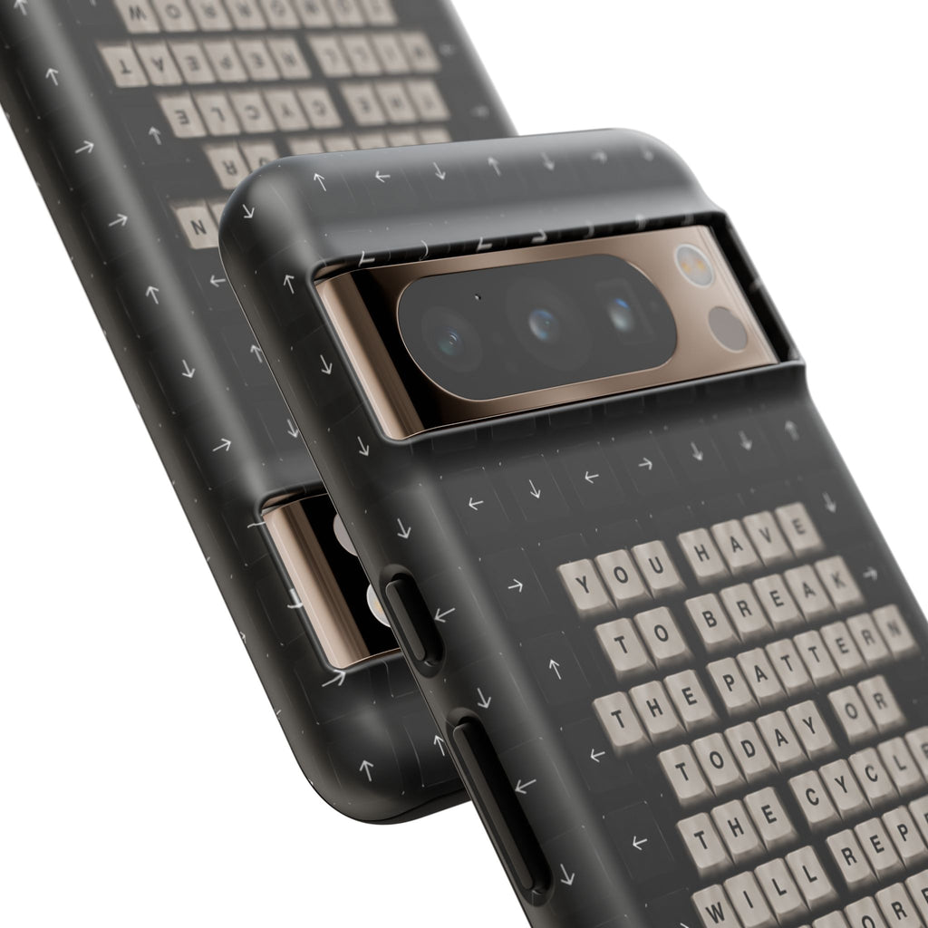 "Break the pattern" Keyboard Tough Case