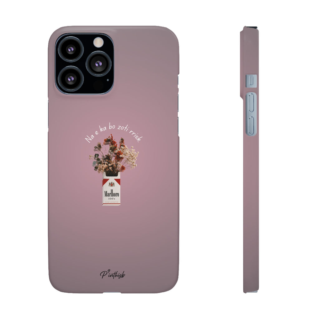"Na e ka bo zoti rrisk." Snap Phone Case