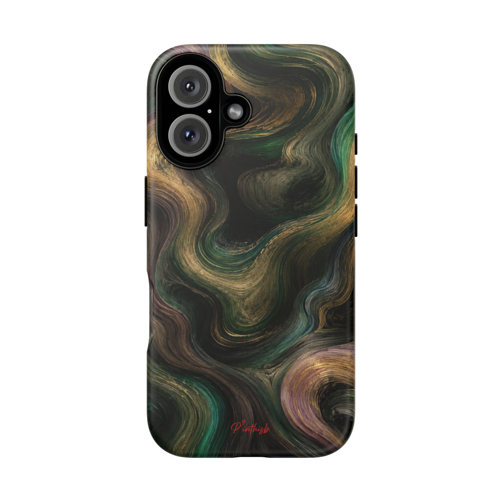 Marbled Forest Tough Phone Case