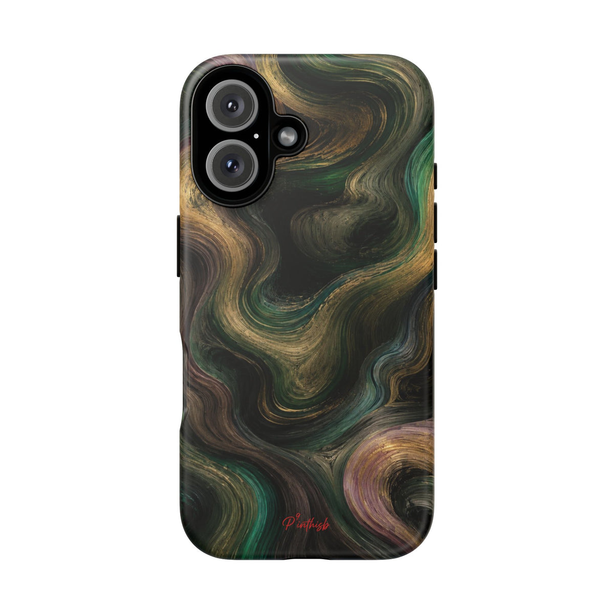 Marbled Forest Tough Phone Case