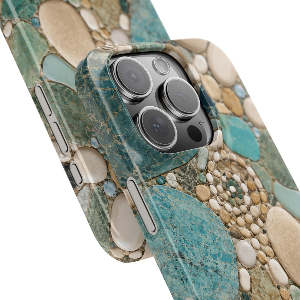 Sea Glass Mosaic Snap Case