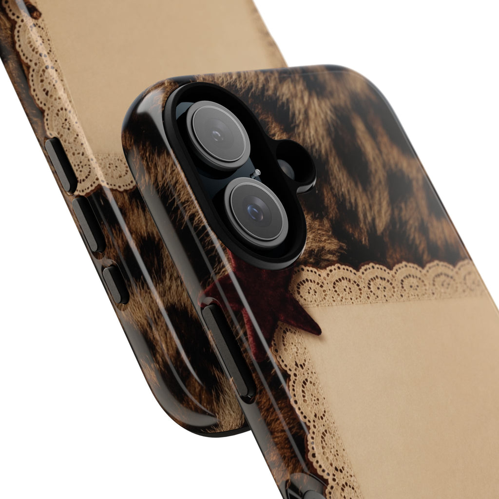 Personalized Leopard Lace Phone Case