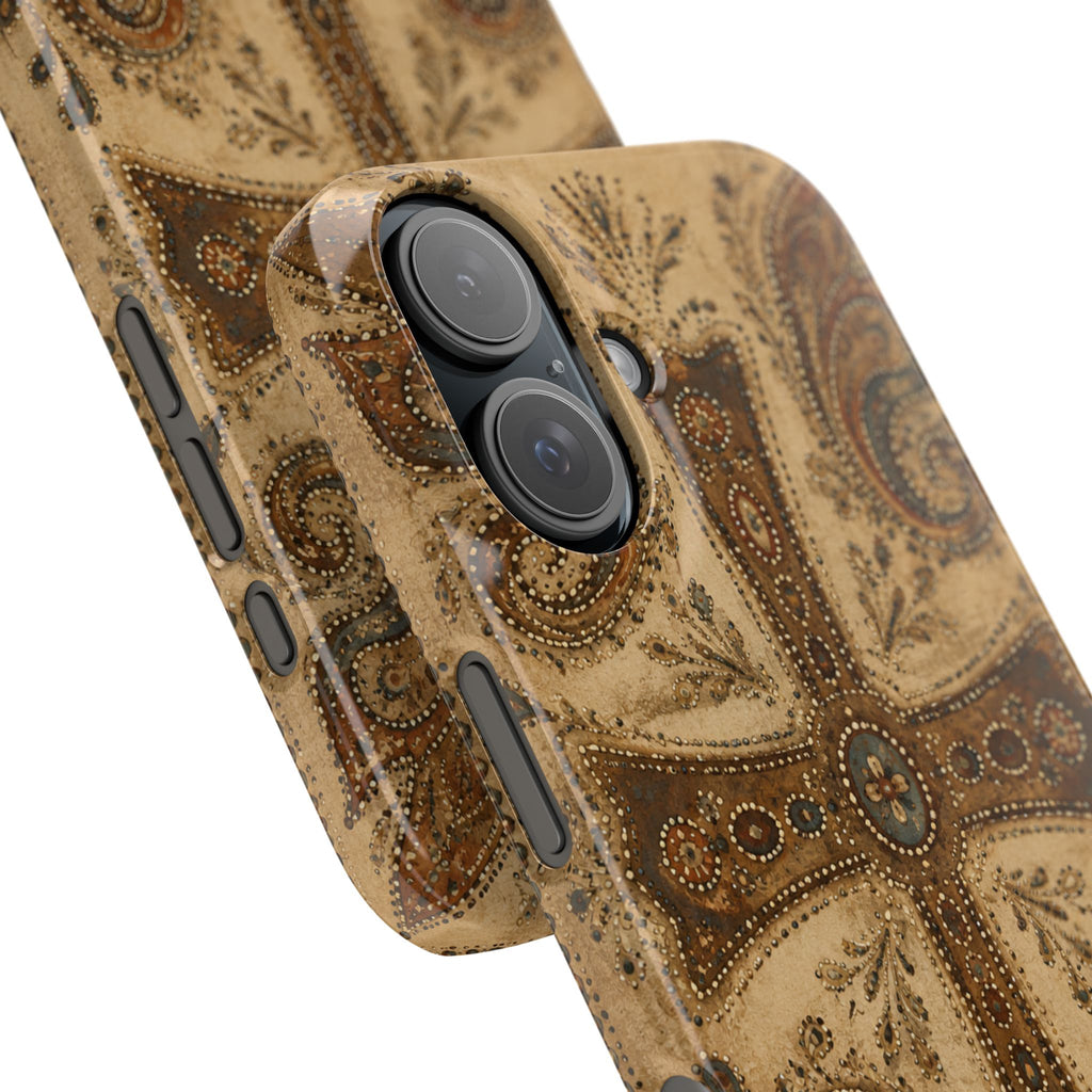 Cross Paisley Snap Case