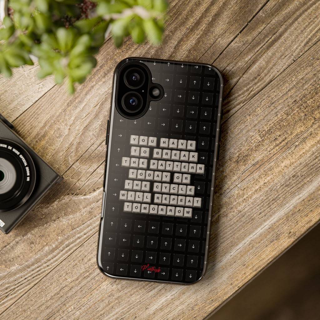 "Break the pattern" Keyboard Tough Case