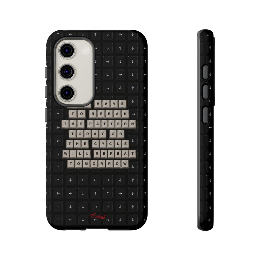 "Break the pattern" Keyboard Tough Case