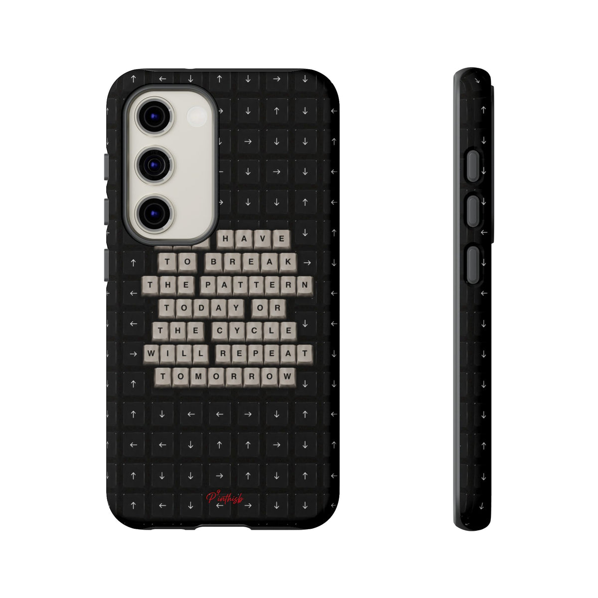 "Break the pattern" Keyboard Tough Case