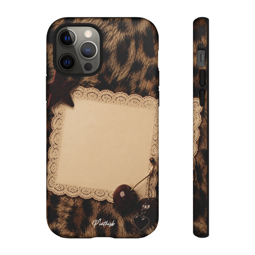 Personalized Leopard Lace Phone Case