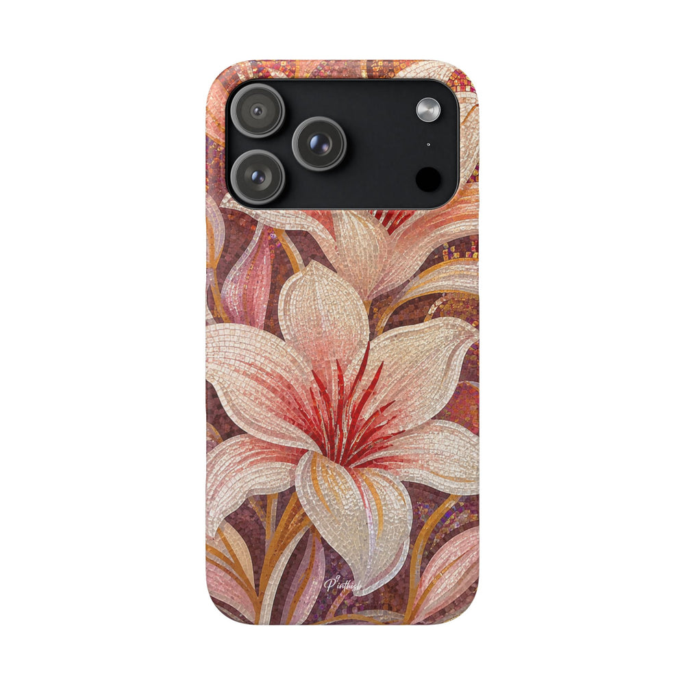 Floral Lily Snap Case