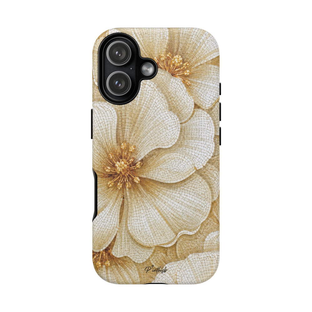 Floral Gold Bloom Tough Case