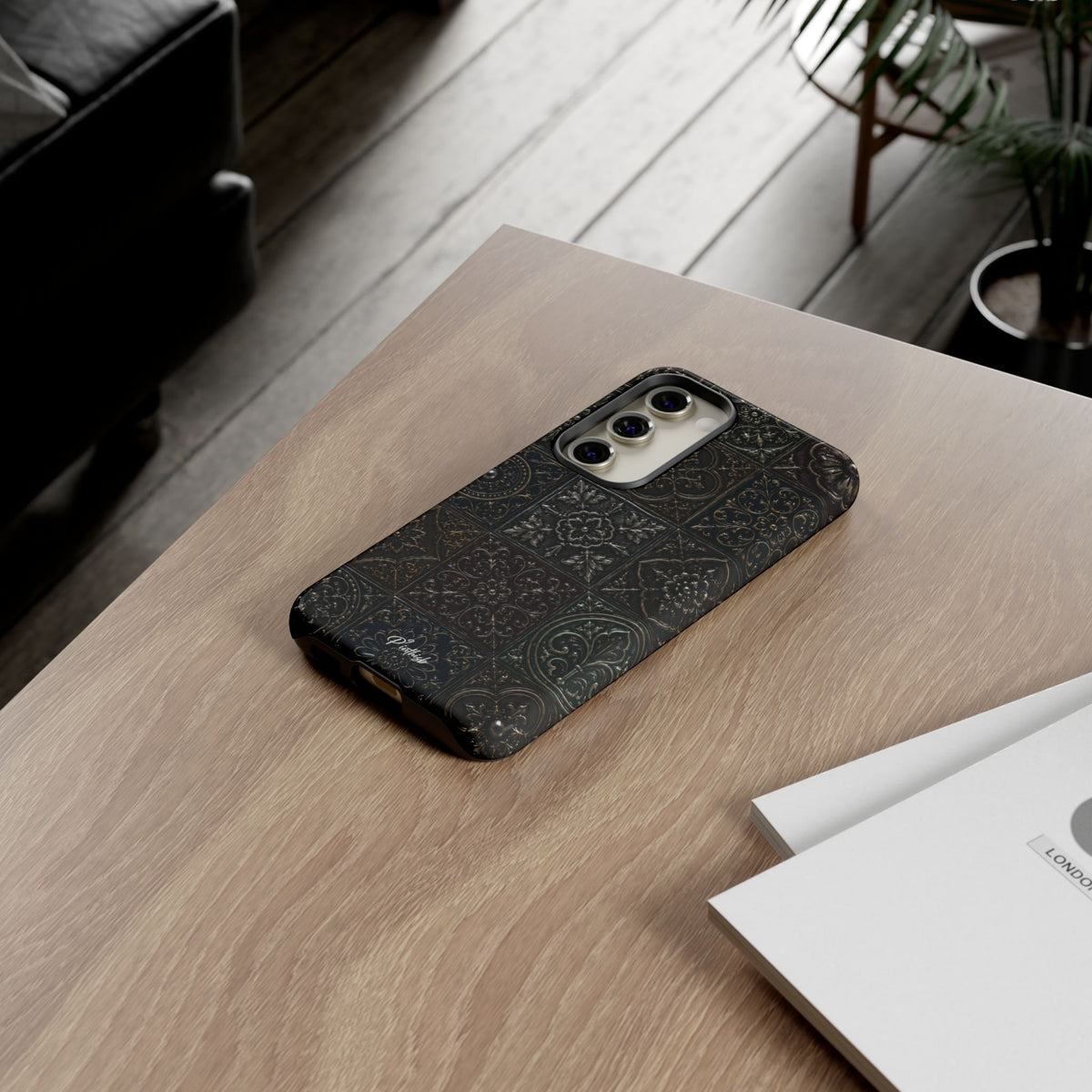 Mosaic Pattern Tough Phone Case