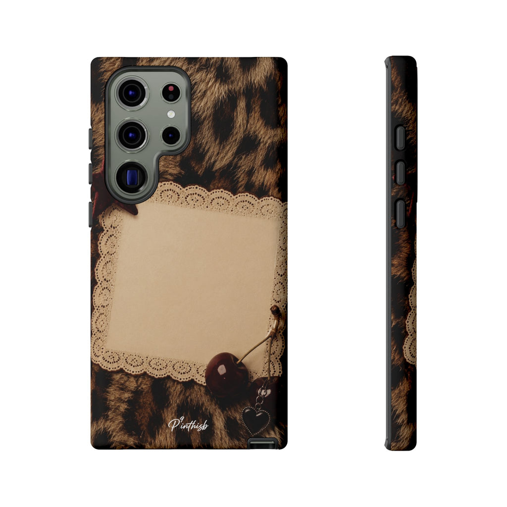 Personalized Leopard Lace Phone Case