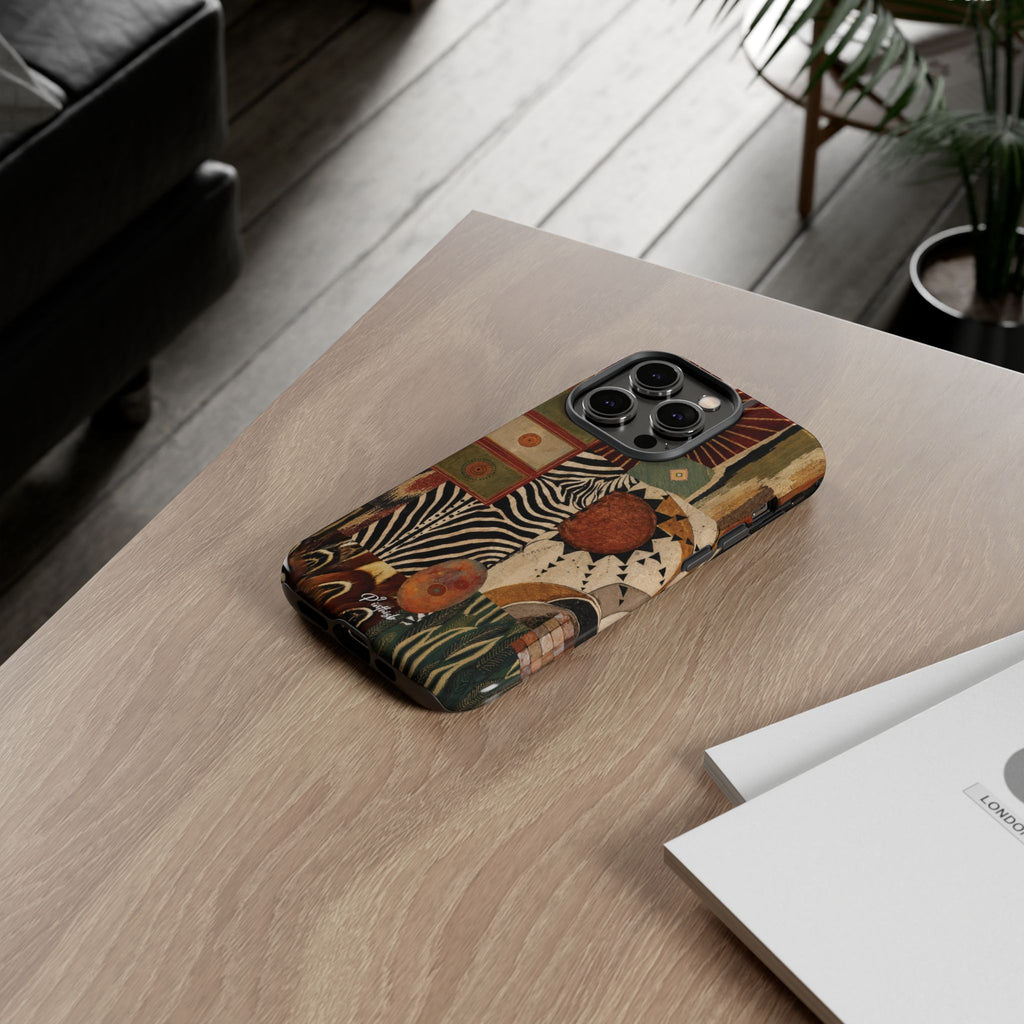 Abstract Boho Collage Tough Case