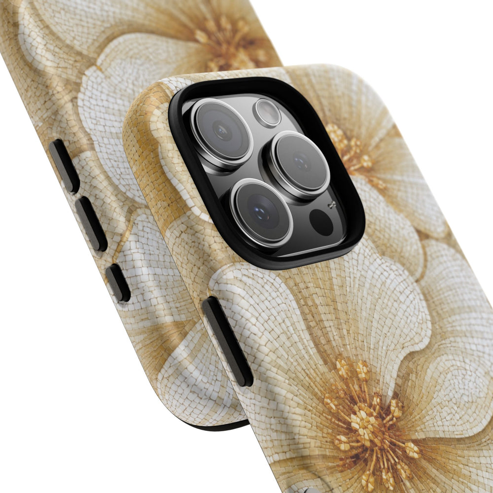 Floral Gold Bloom Tough Case