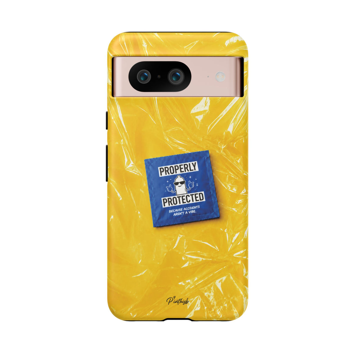 "Properly Protected" Graphic Phone Case
