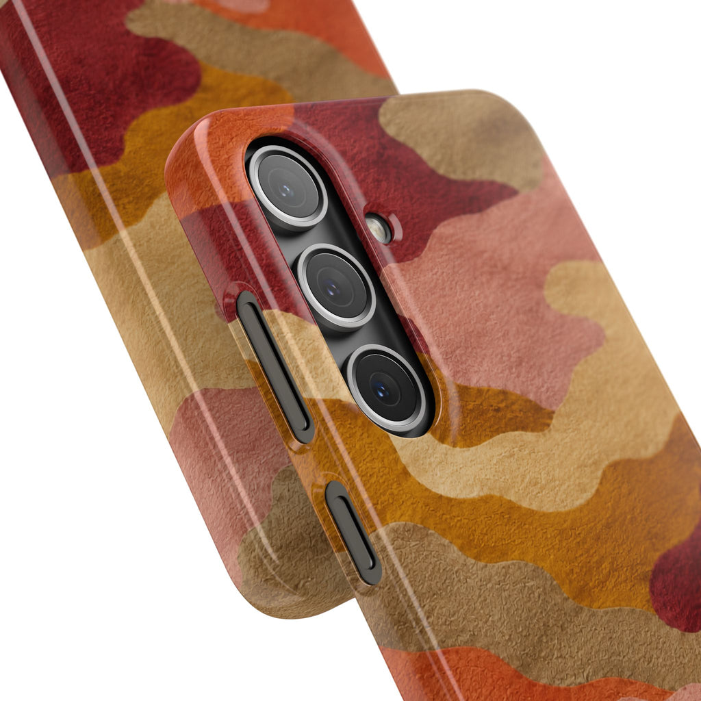 Watercolour Camo Snap Case