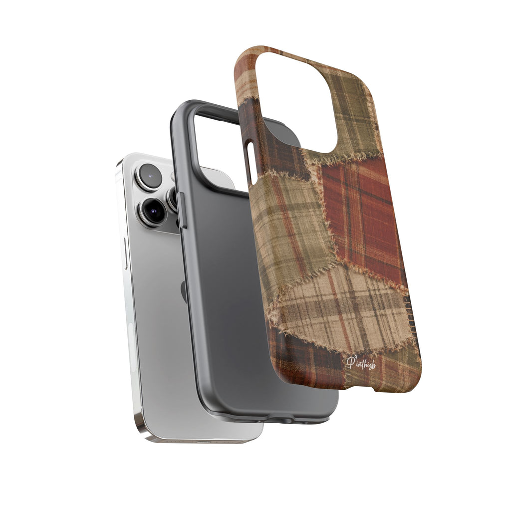Rustic Fall Patchwork Tough Case