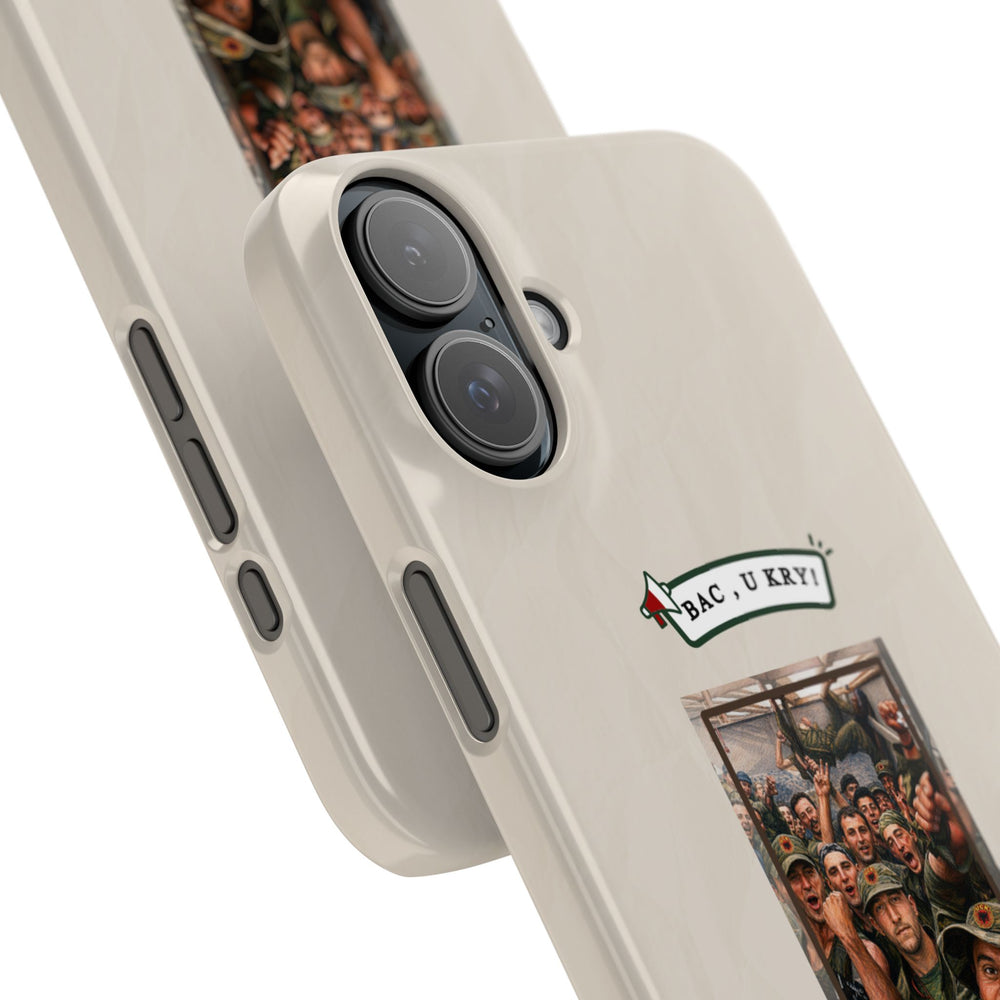 "BAC, U KRY!" Snap Case