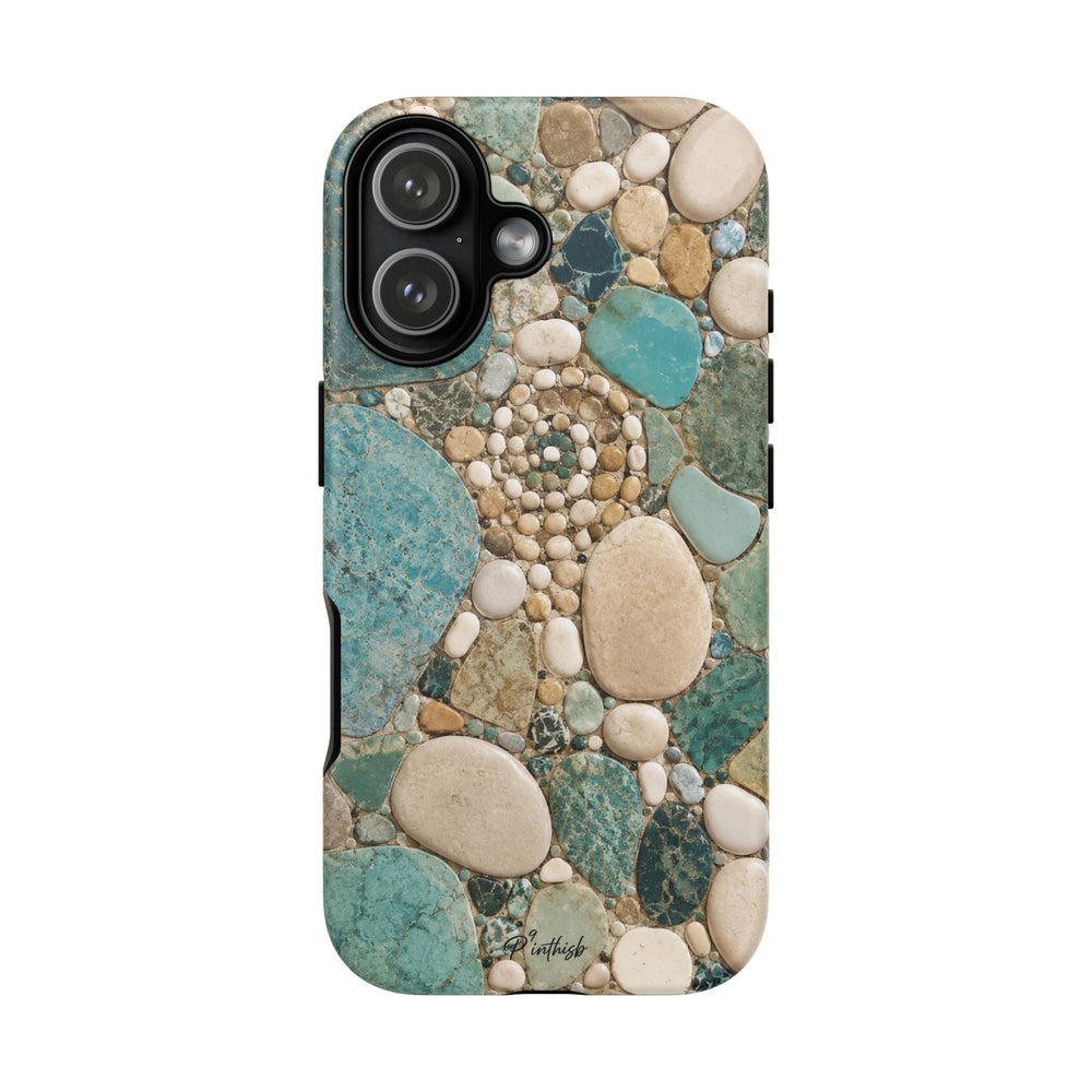 Sea Glass Mosaic Tough Case