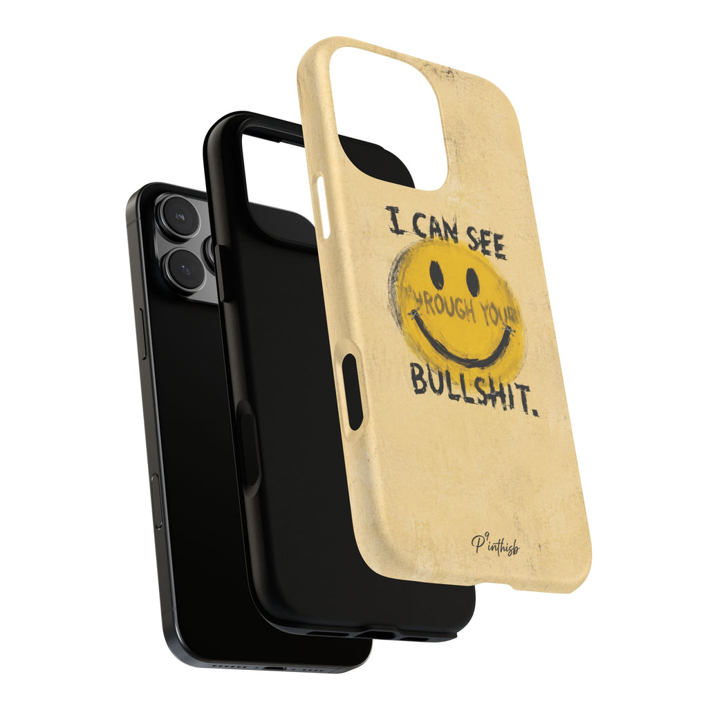 Smiley Anti-BS Tough Case