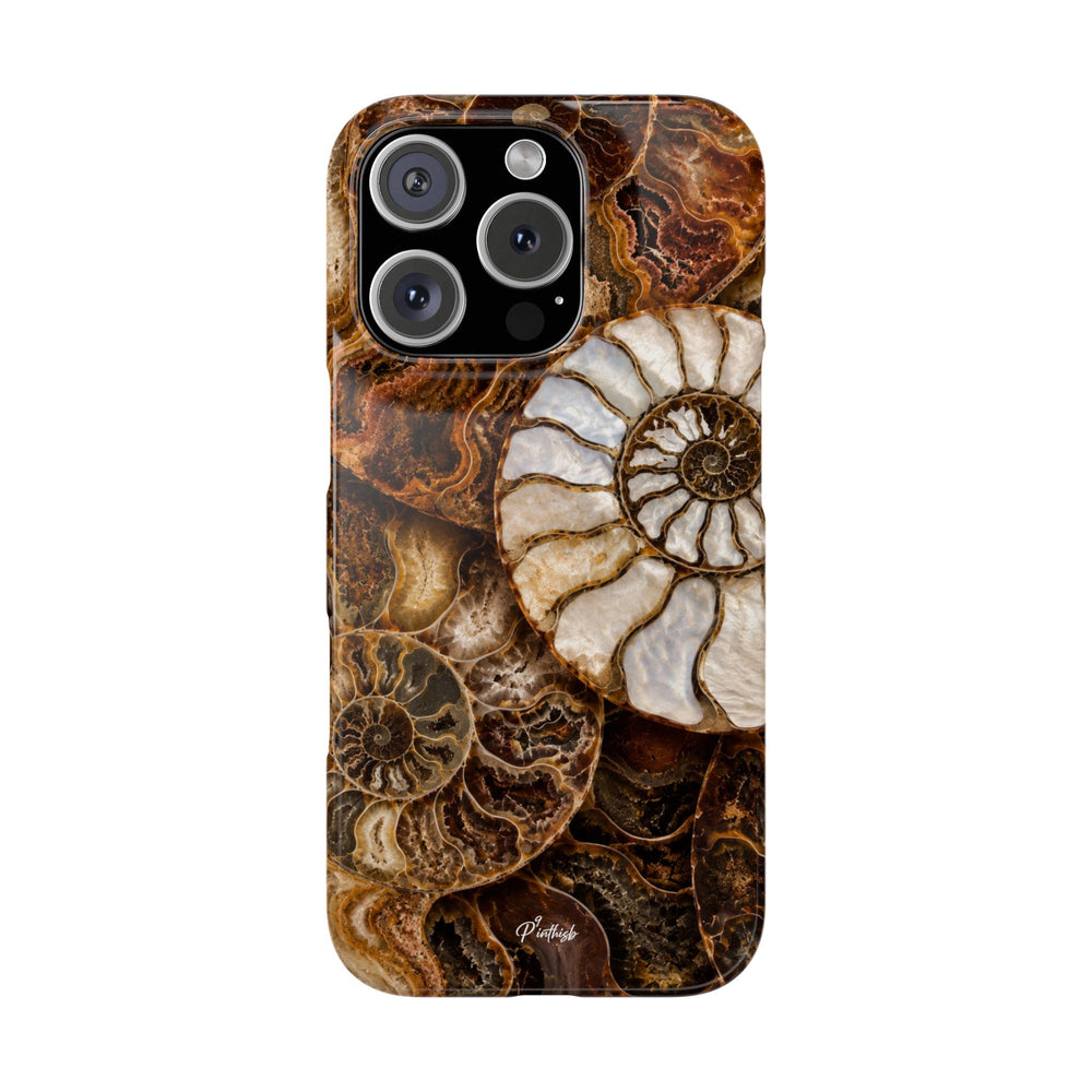 Nautilus Fossil Snap Case