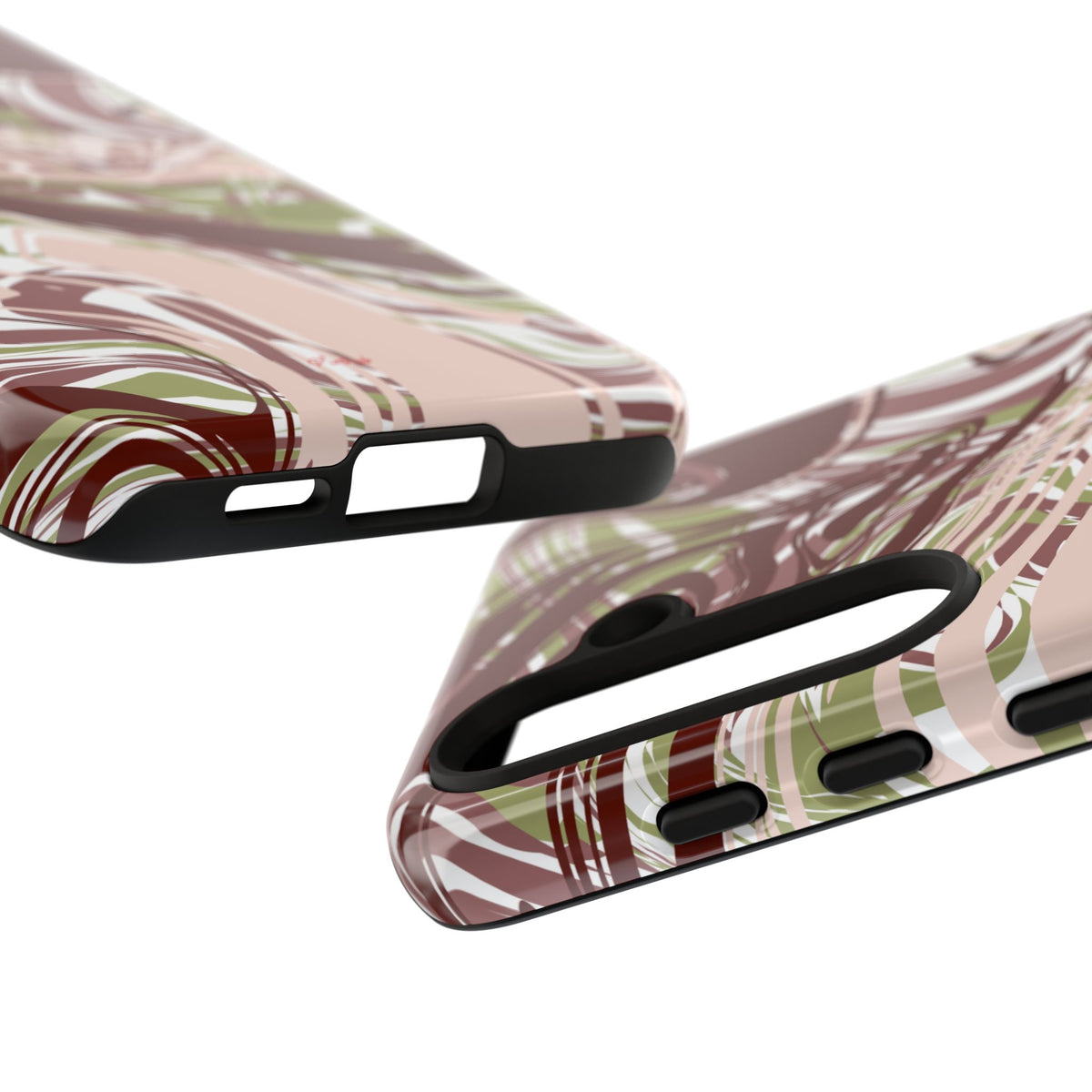 Abstract Marbled Tough Phone Case
