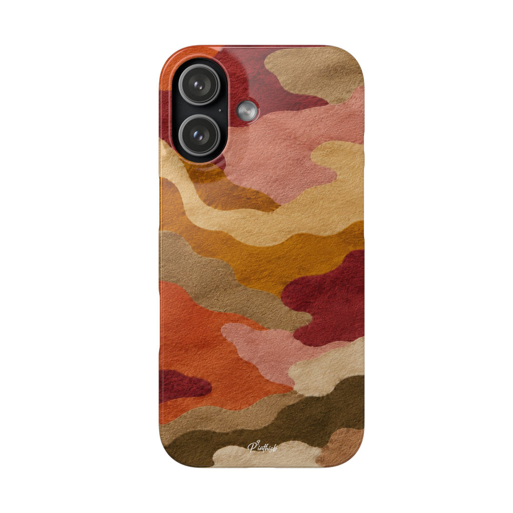Watercolour Camo Snap Case