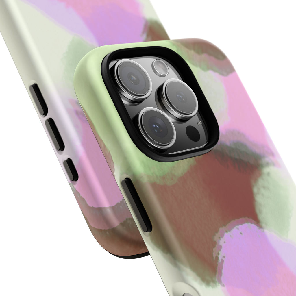 Abstract Pastel Camouflage Tough Phone Case