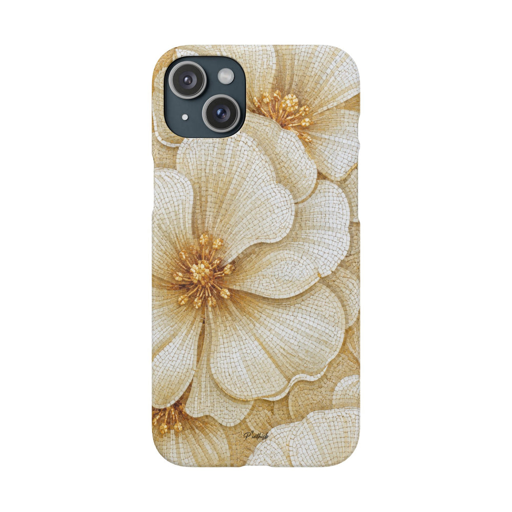 Floral Gold Bloom Snap Case