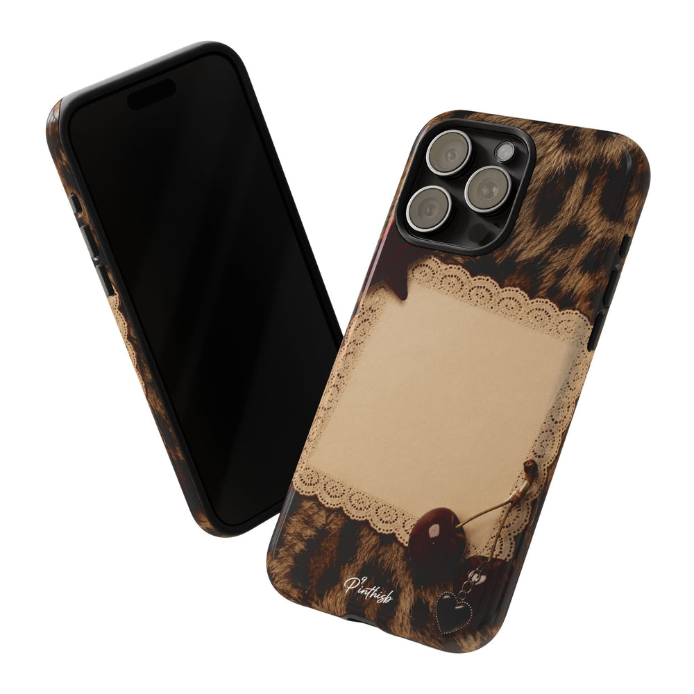 Personalized Leopard Lace Phone Case