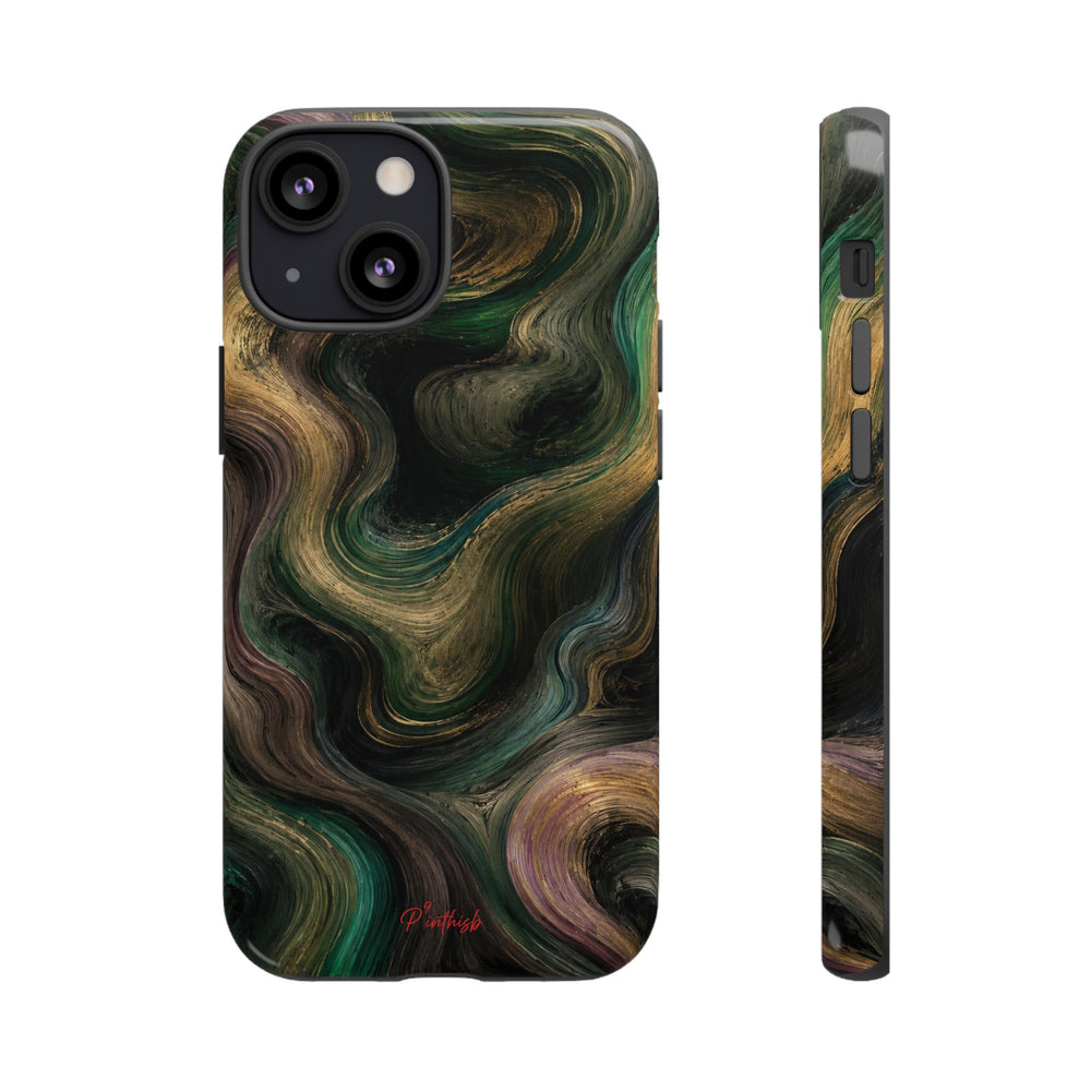 Marbled Forest Tough Phone Case