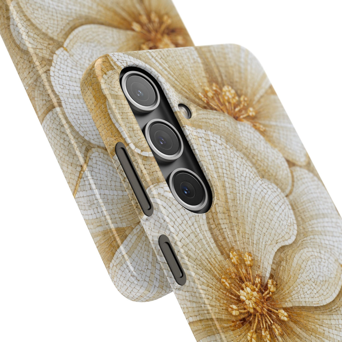 Floral Gold Bloom Snap Case