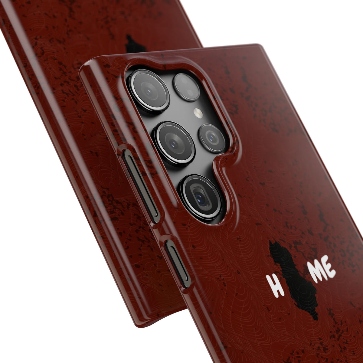 "HOME" Albania Snap Case