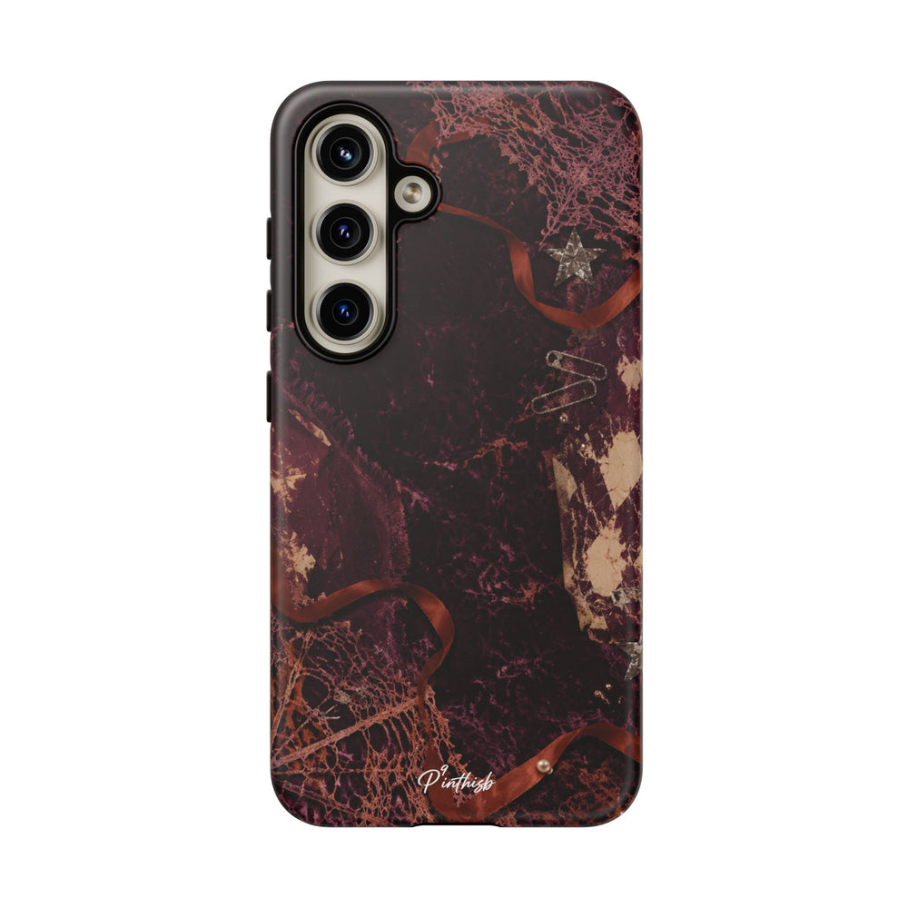 Dark Maroon Vintage Tough Case