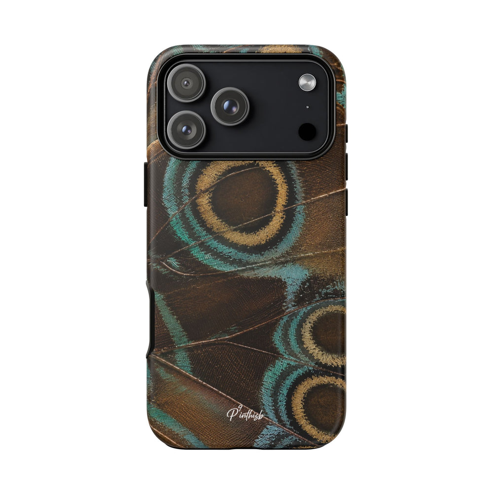 Peacock Feather Pattern Tough Case
