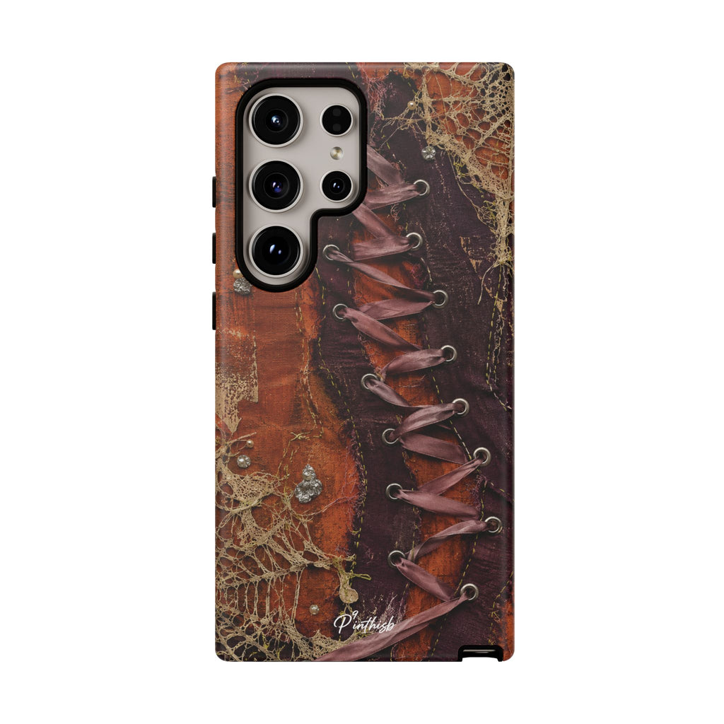 Vintage Leather Lace Tough Case