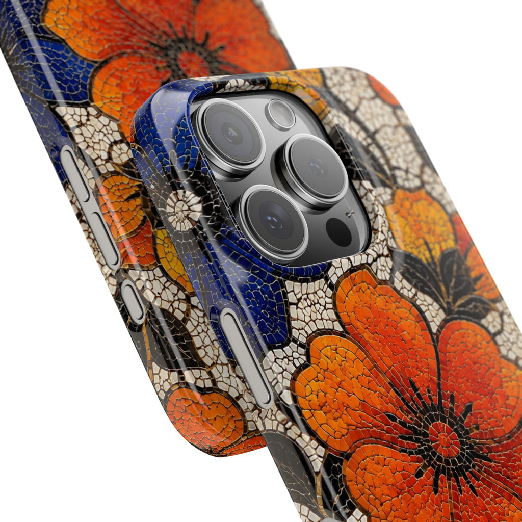 Floral Mosaic Snap Case