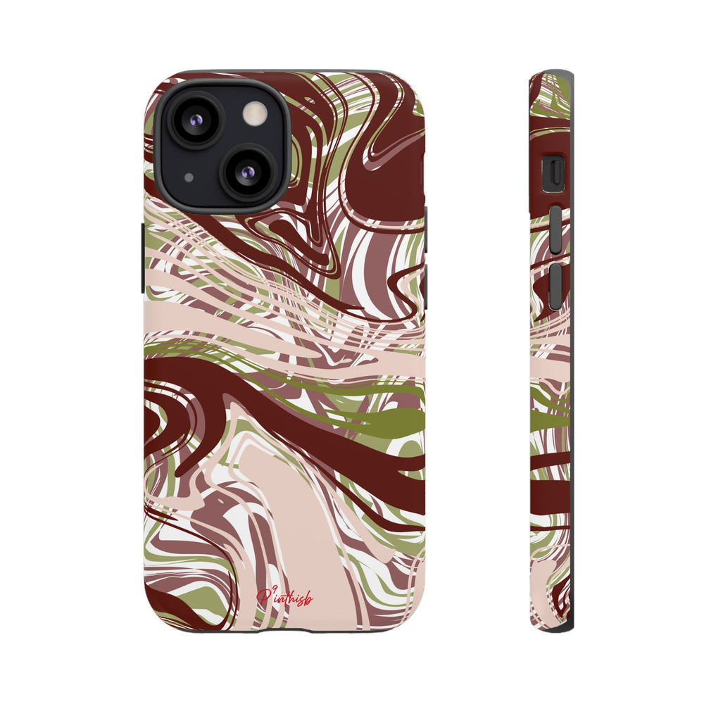 Abstract Marbled Tough Phone Case