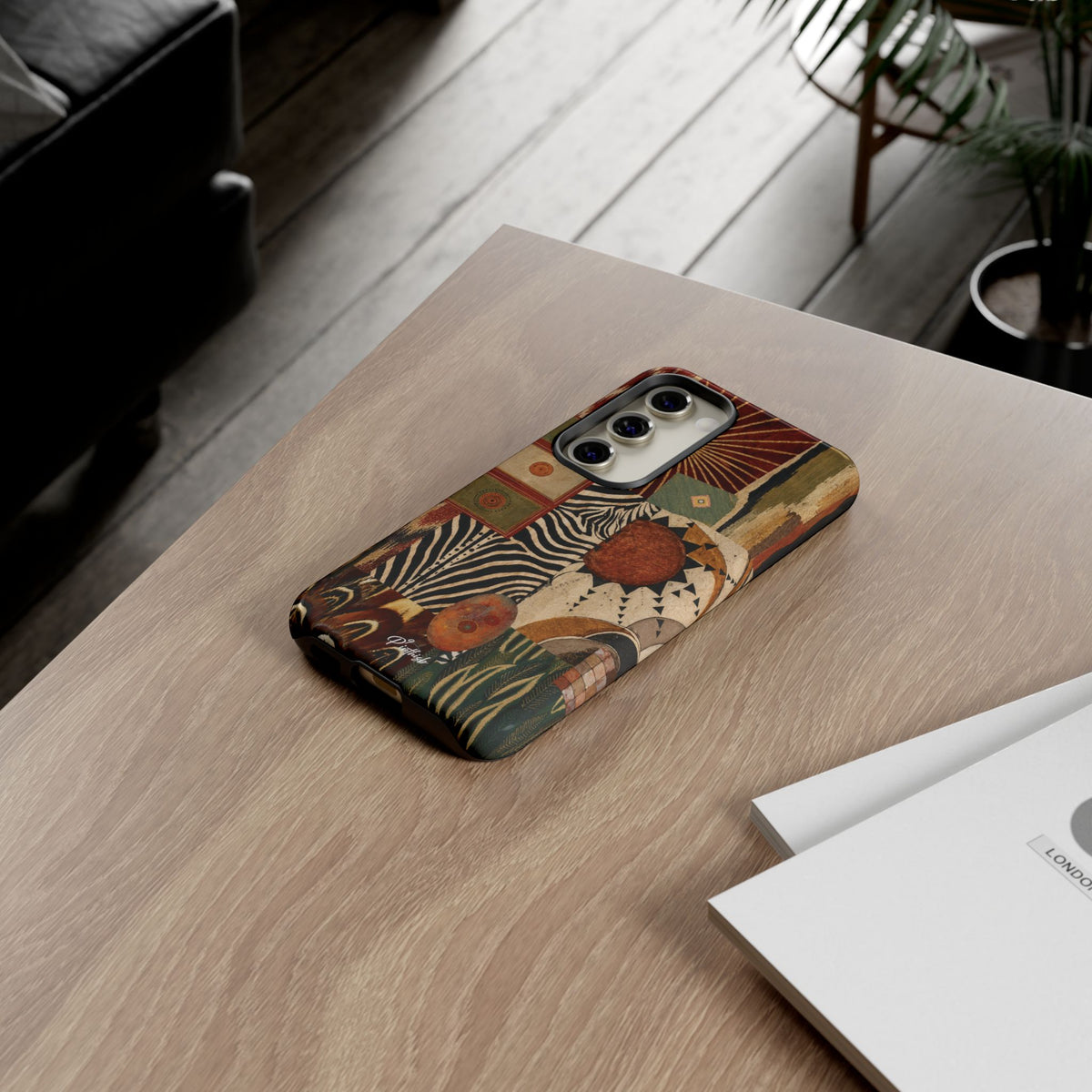 Abstract Boho Collage Tough Case