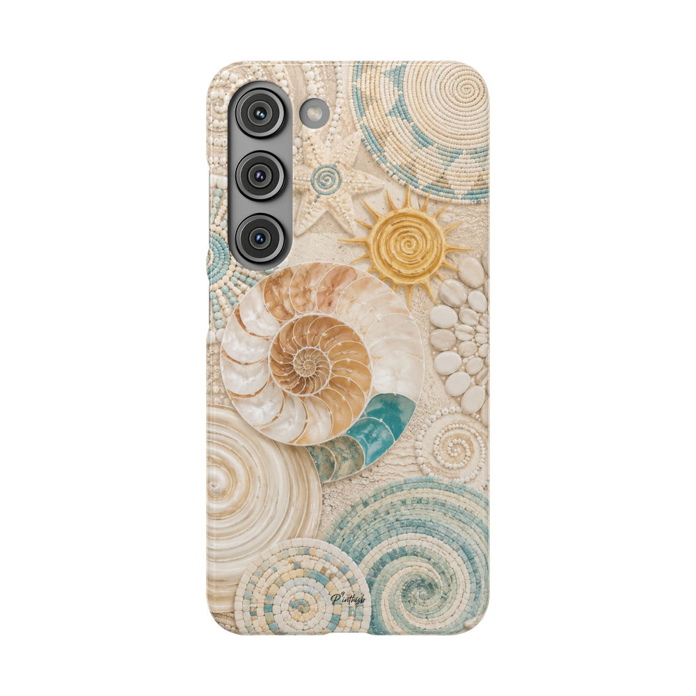 Coastal Seashell Snap Case