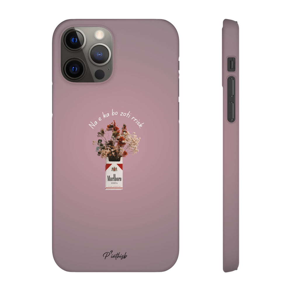 "Na e ka bo zoti rrisk." Snap Phone Case