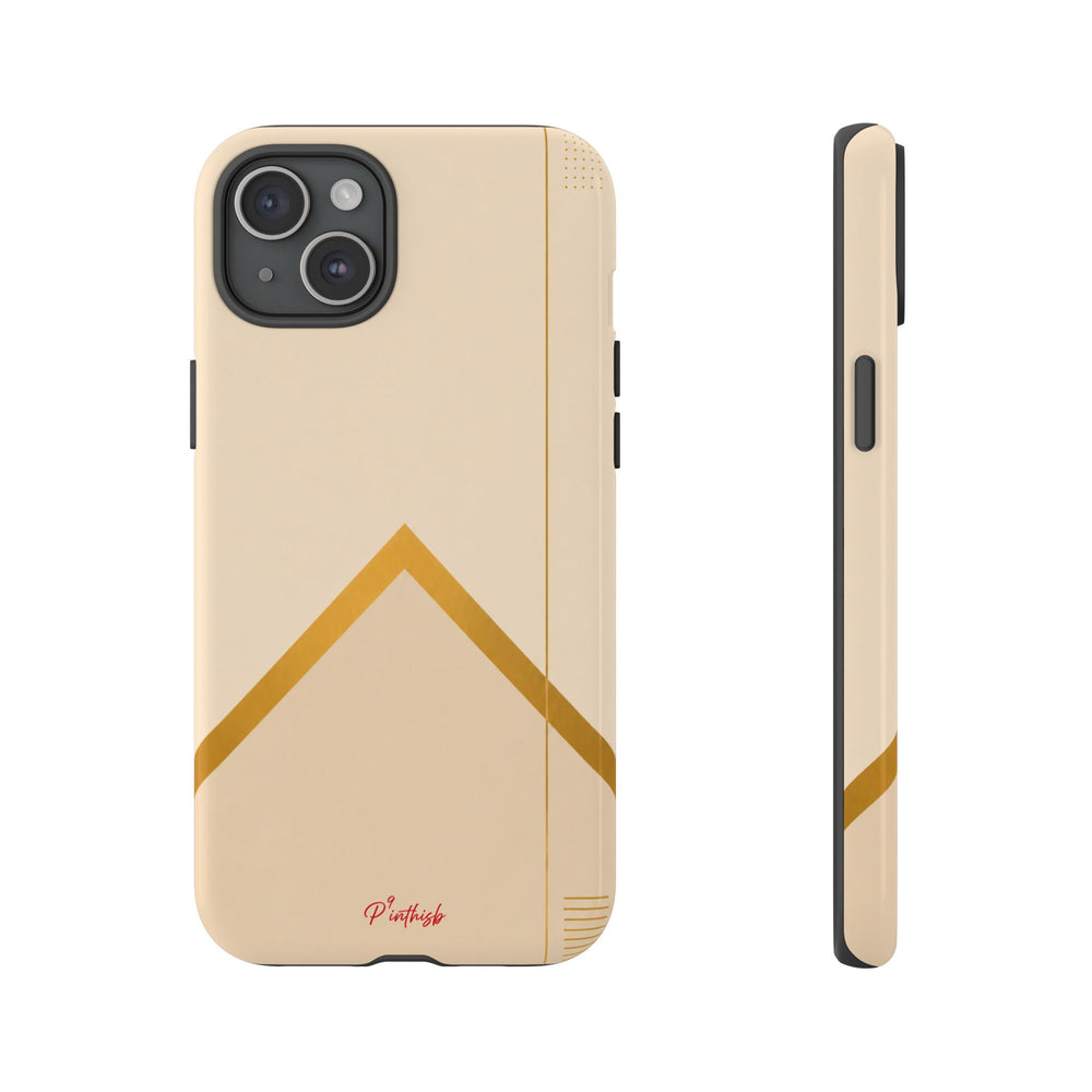 Gold Malboro Inspired Tough Phone Case